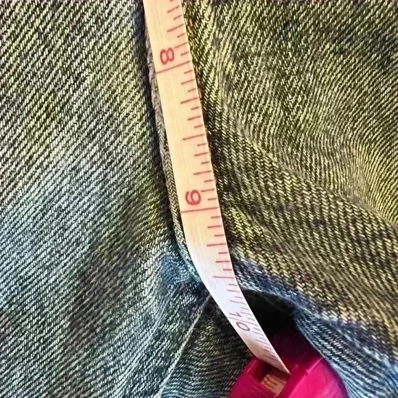 Agolde Riley jeans size 27, distressed, destroyed, EUC, denim - Picture 7 of 14